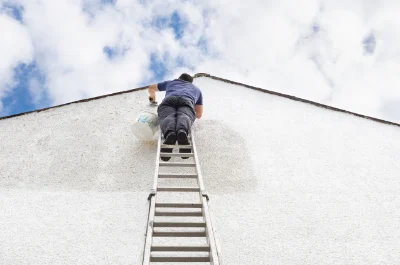 Peinture extérieure à la Croix-en-Champagne — façades et ravalement